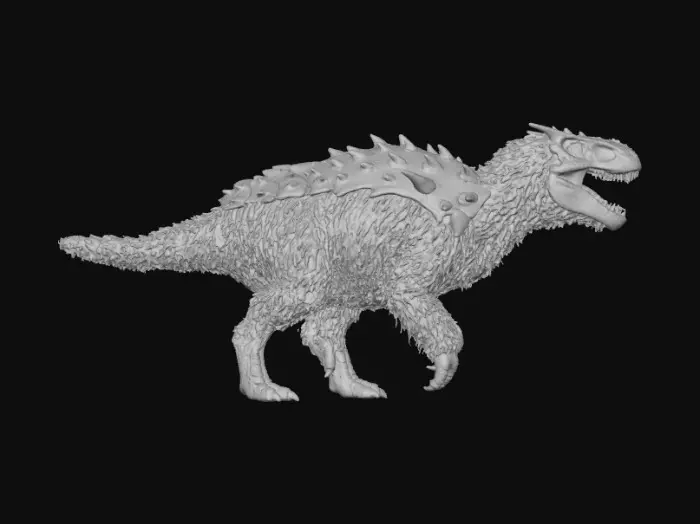 3D model for Beast of the Ancient Forest