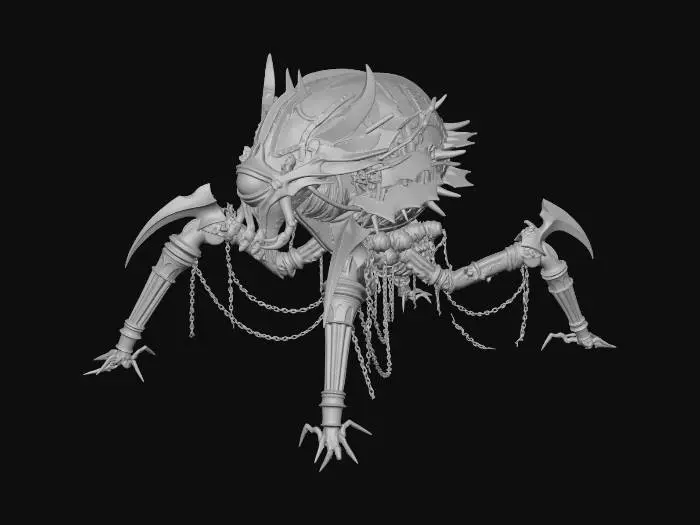 3D model for Enigmatic Guardian