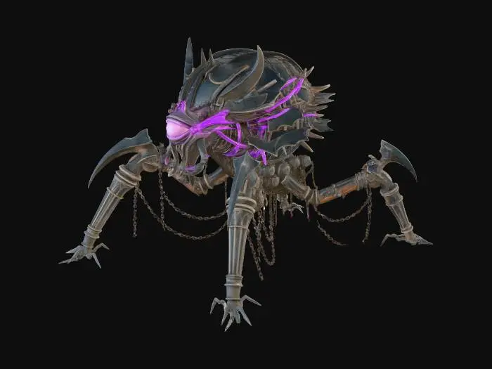 3D model for Enigmatic Guardian