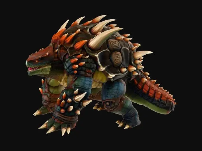 3D model for Spiketalon Beast
