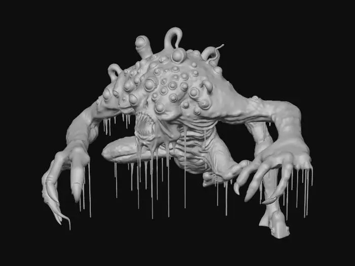 3D model for Nightmare Lurker