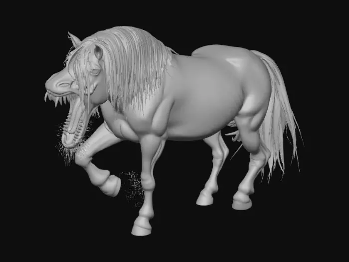 3D model for Roaring Horse