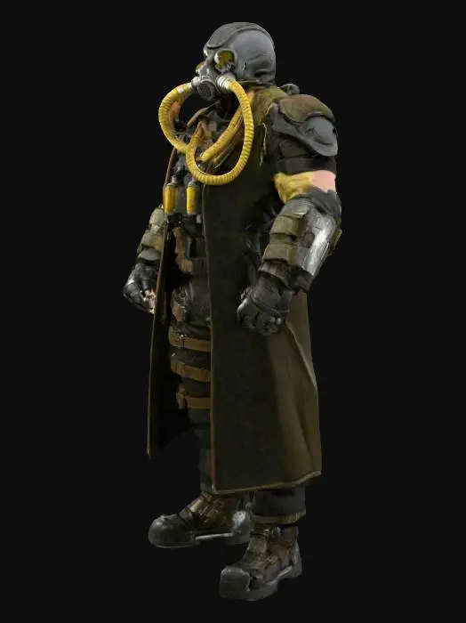 3D model for Enigmatic Warrior