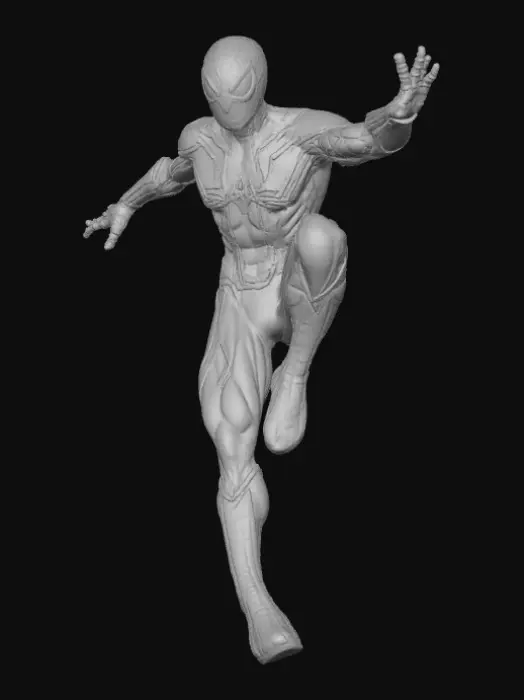 3D model for Web-Slinging at Dusk