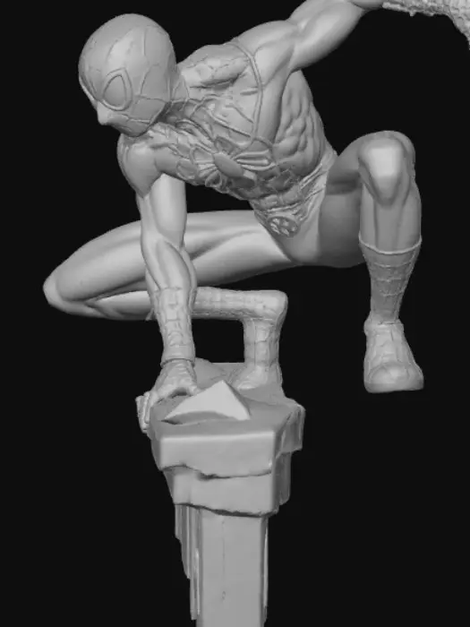 3D model for Web Warrior in the Night