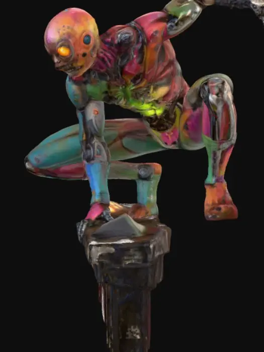 3D model for Web Warrior in the Night