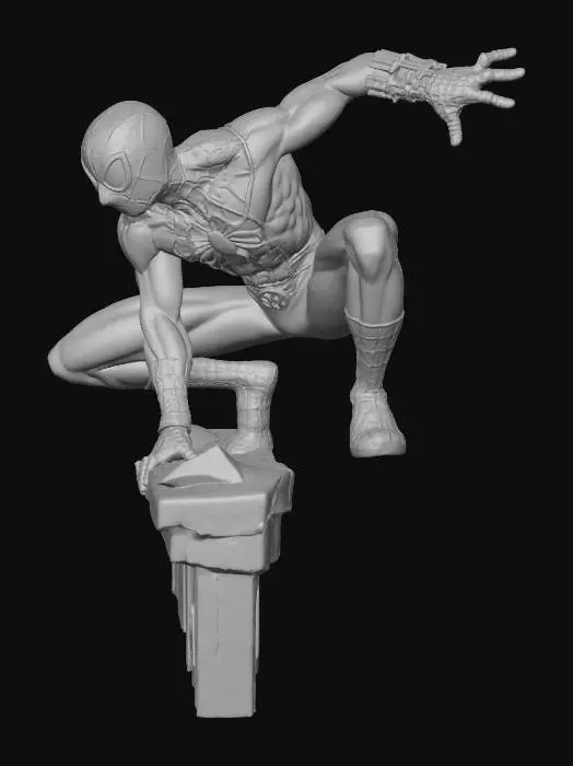 3D model for Web Warrior in the Night