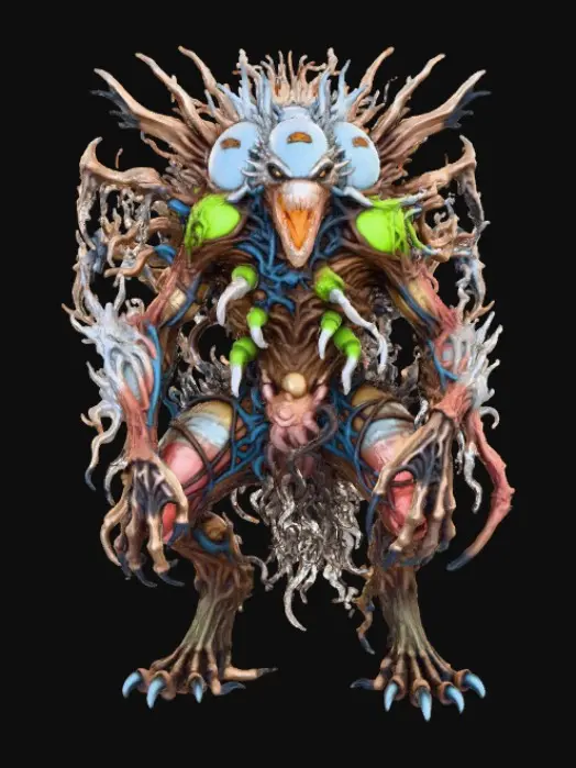 3D model for Eldritch Horror Emanation