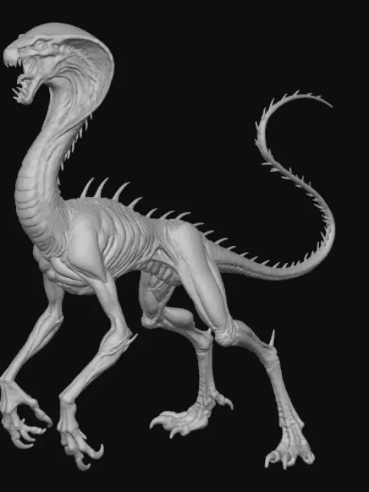 3D model for Velocisaurus Venator