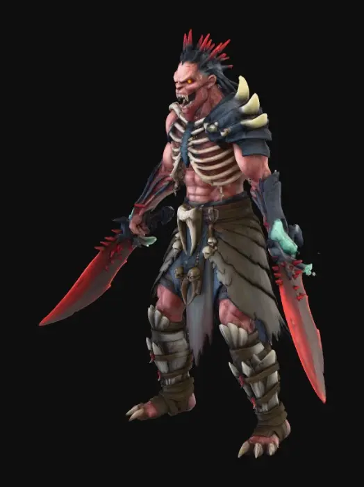 3D model for Baraka, #Thanksgiving#