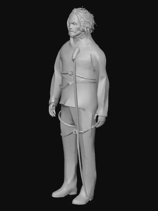 3D model for Scarecrow, #Thanksgiving#