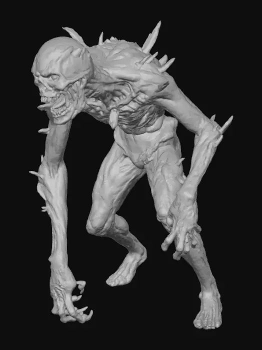 3D model for Necromorph