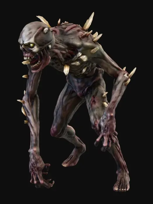 3D model for Necromorph