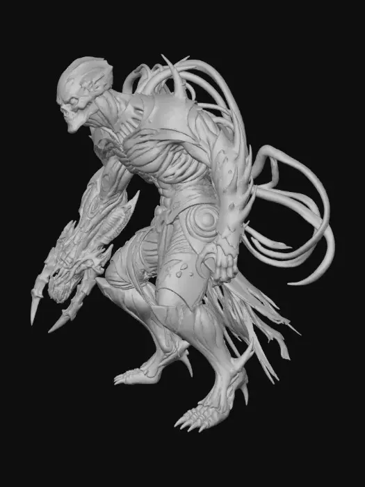 3D model for Infernal Cyborg Conqueror, #Thanksgiving#