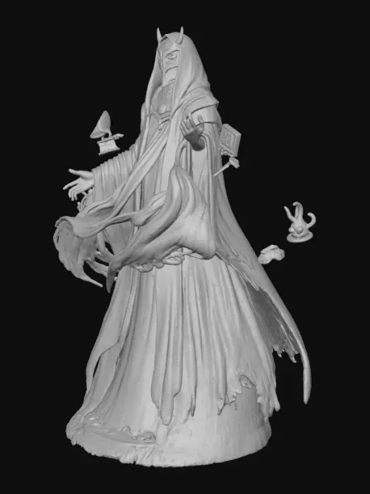 3D model for Celestial Archivist, #Thanksgiving#