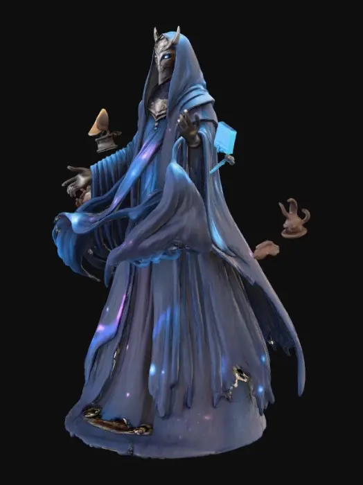 3D model for Celestial Archivist, #Thanksgiving#