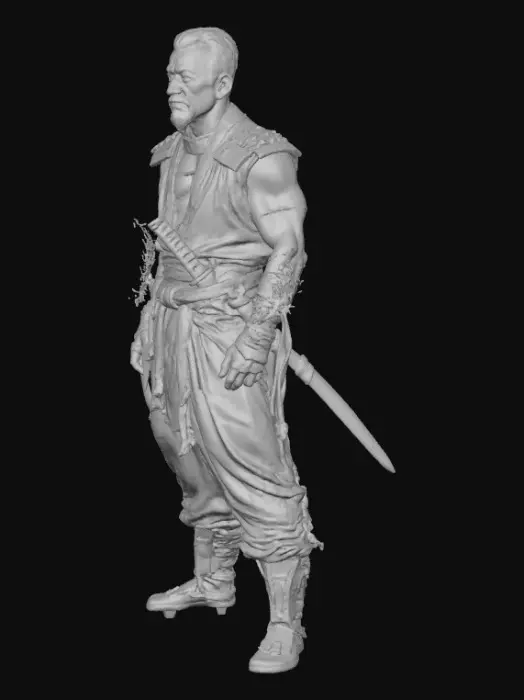 3D model for Hanzo hasashi