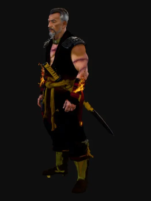 3D model for Hanzo hasashi