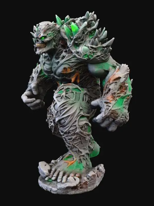 3D model for Monstrous Guardian