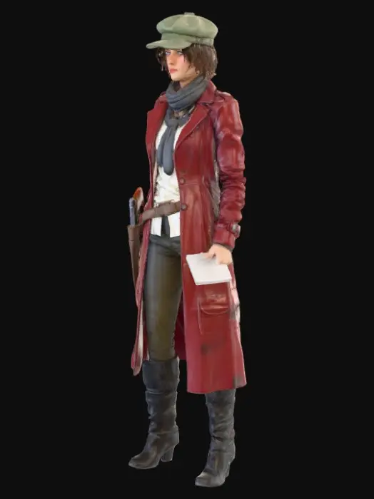 3D model for Piper wright