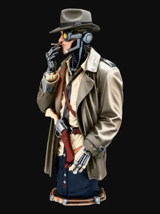 3D model for Nick valentine