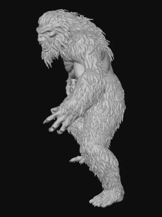 3D model for Marvel wendigo