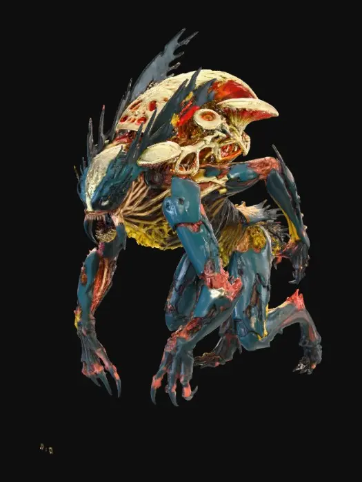 3D model for Monstrous Metamorphosis