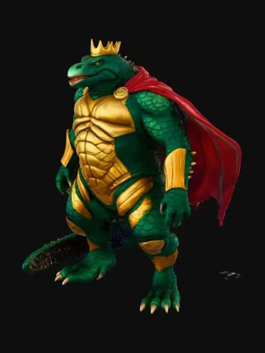 3D model for King K Rool, #Thanksgiving#