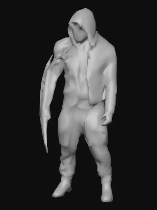 3D model for Alex Mercer