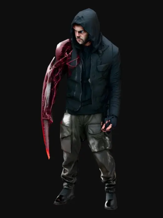 3D model for Alex Mercer