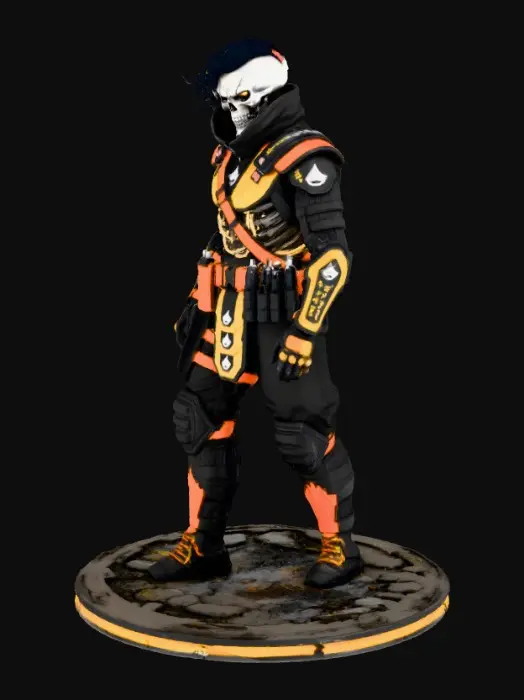 3D model for Scorpion