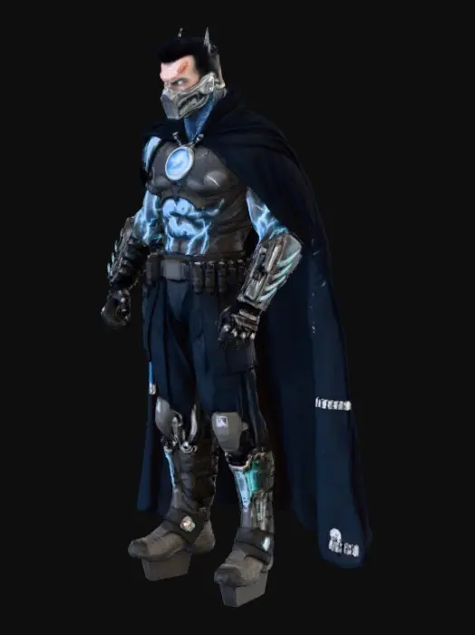 3D model for Sub-zero Batman