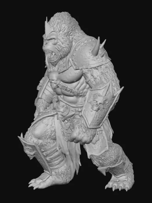 3D model for Gorilla Grodd