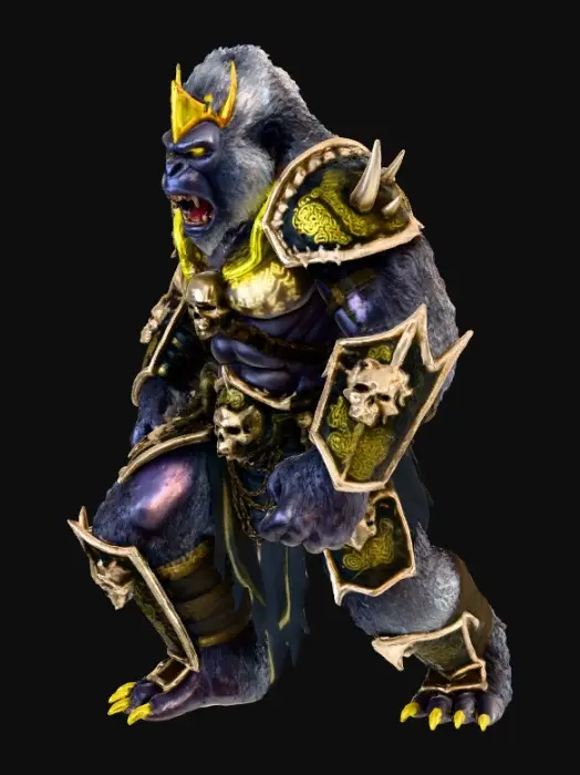 3D model for Gorilla Grodd