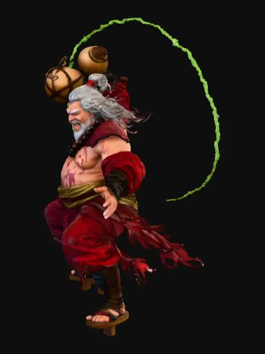 3D model for Bo Rai Cho