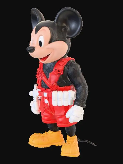 3D model for Steampunk Mouse Warrior