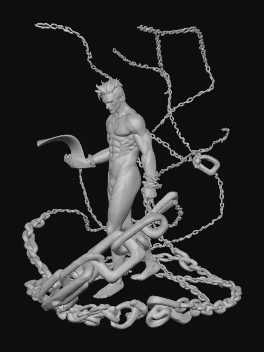 3D model for Neon Chains of Fate