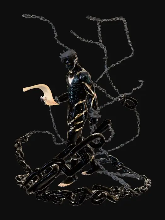 3D model for Neon Chains of Fate