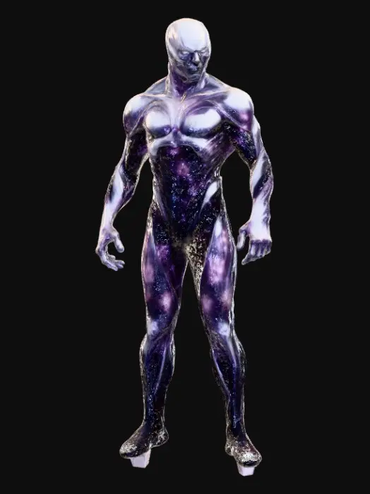 3D model for Silver surfer