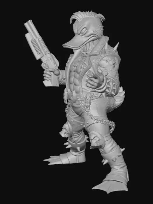 3D model for Lobo the duck