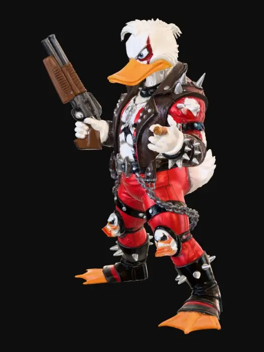 3D model for Lobo the duck