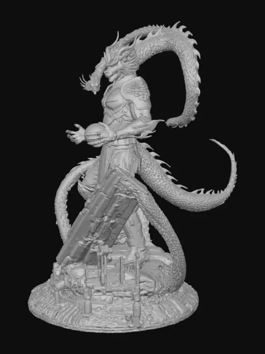 3D model for Dragon Mage Ascendant