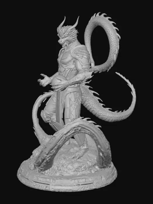 3D model for Dragon Mage Ascendant