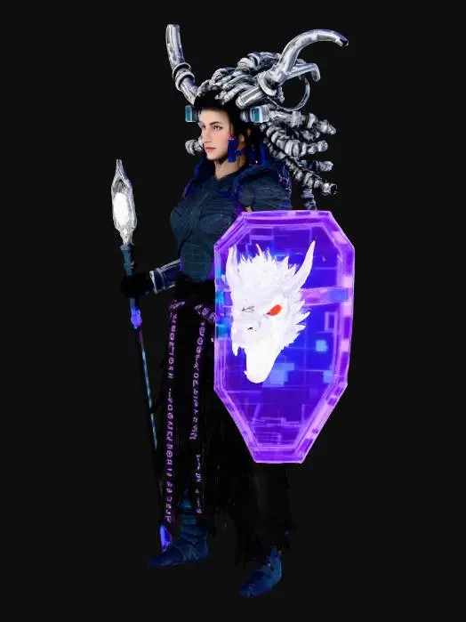 3D model for Cybermedusa