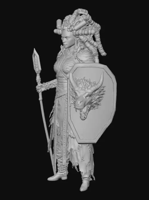 3D model for Cybermedusa