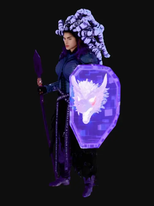 3D model for Cybermedusa