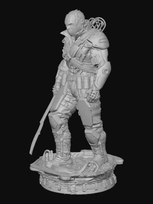 3D model for Masked Warrior