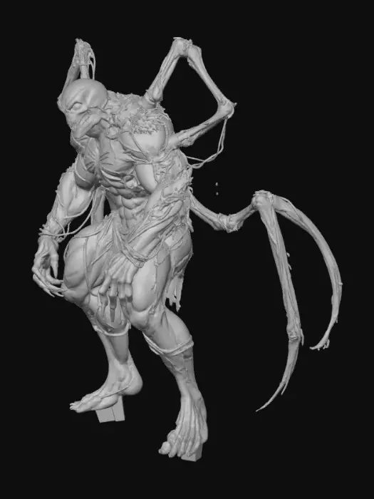3D model for Symbiote Arachnid Nightmare