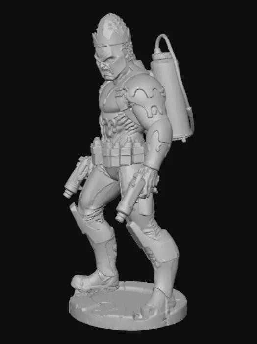 3D model for Condiment King