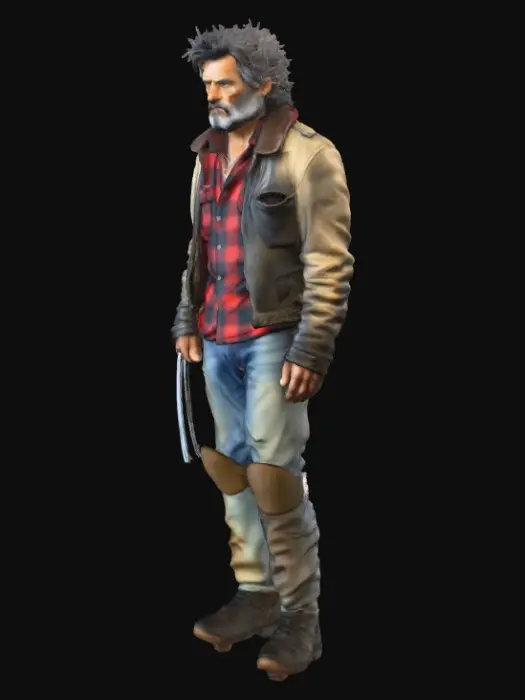 3D model for Old man logan
